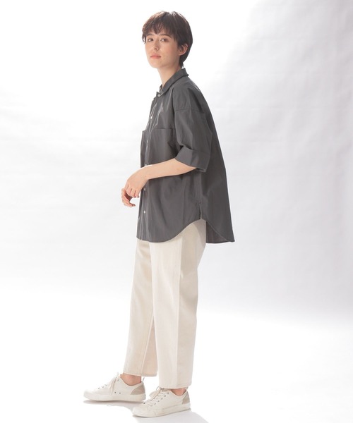 「niko and...」 半袖シャツ LARGE ホワイト レディース