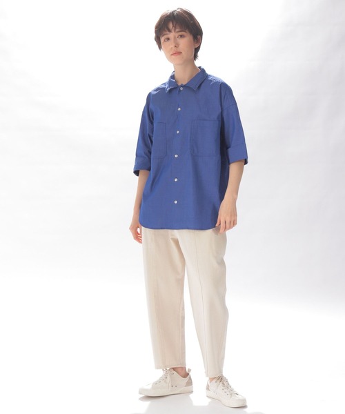 「niko and...」 半袖シャツ LARGE ホワイト レディース