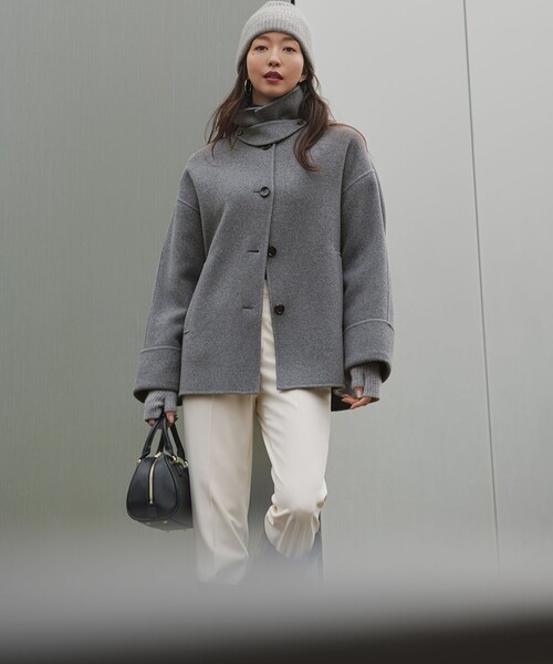 23区（ニジュウサンク） アームカバー ピュアカシミヤ アーム