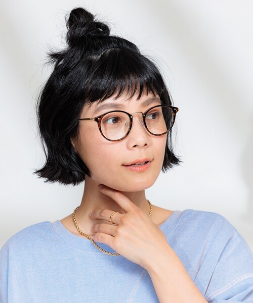 「FREAK'S STORE」 サングラス ONE SIZE ブラウン レディース