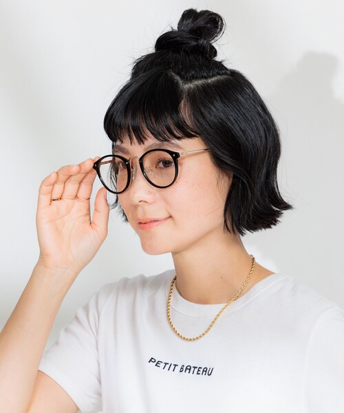 「FREAK'S STORE」 サングラス ONE SIZE ブラウン レディース