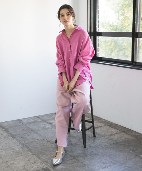 「LEPSIM」 デニムパンツ MEDIUM ピンク レディース