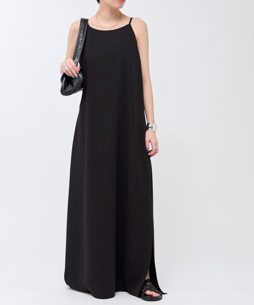 AP STUDIO キャミソールワンピース 38 ブラック レディース : ZOZOTOWN