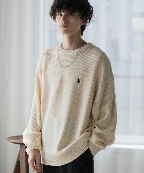 U.S. POLO ASSN.（ユーエスポロアッスン） セーター ニット メンズ 