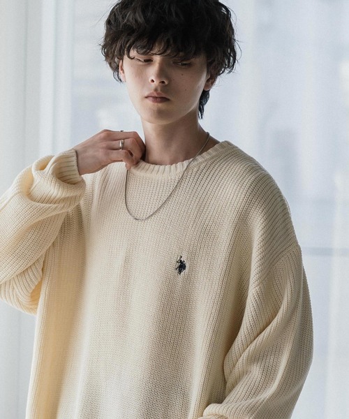 U.S. POLO ASSN.（ユーエスポロアッスン） セーター ニット メンズ