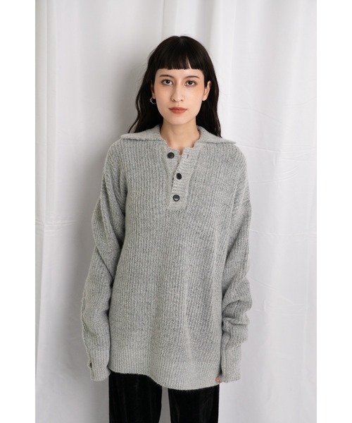 CaRouseLamBRa（ケラウズランブラ） ニット セーター LS BIG POLO