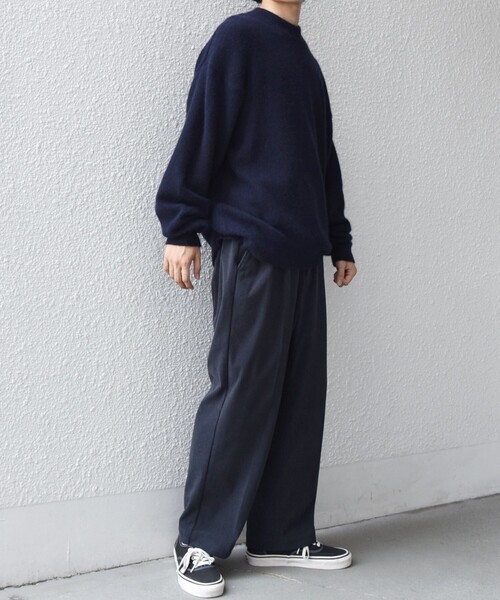 SHIPS any セーター ニット any: LOUNGE FOX シャギー セミモック