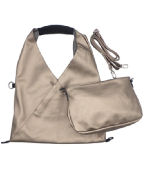 AVALON ショルダーバッグ バッグ 三角バッグインナーポーチ付き （親子