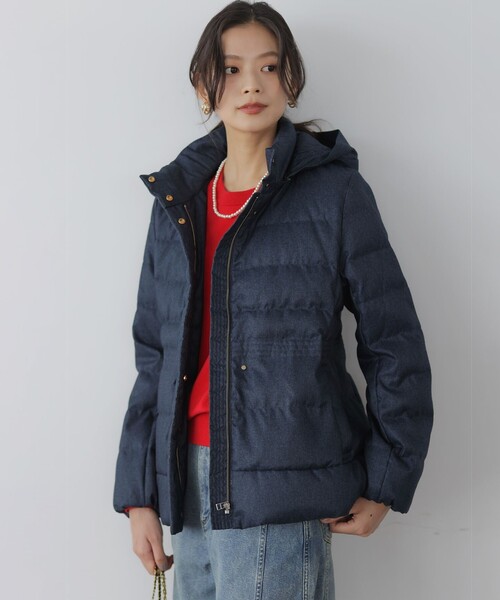 【現行＊完売品】組曲 洗えるライトタフタショートダウン M 定価28,930円 洗える・2WAY】ライトタフタショートダウン | 組曲(KUMIKYOKU