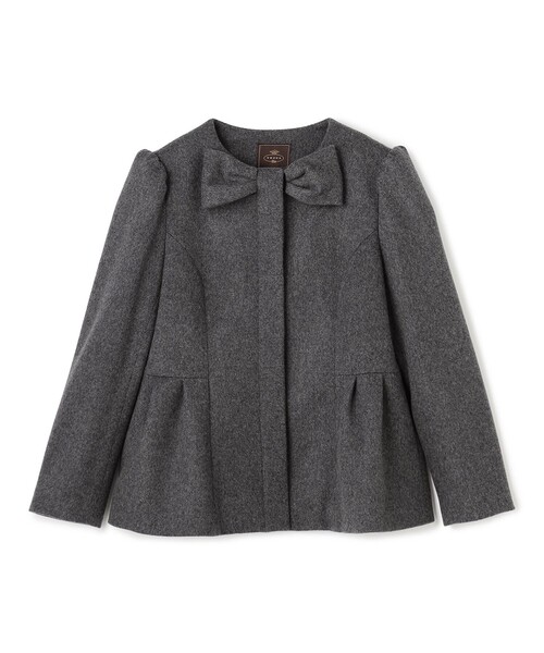 TOCCA（トッカ） ノーカラーコート コート IN ROMANCE SHORT ショート