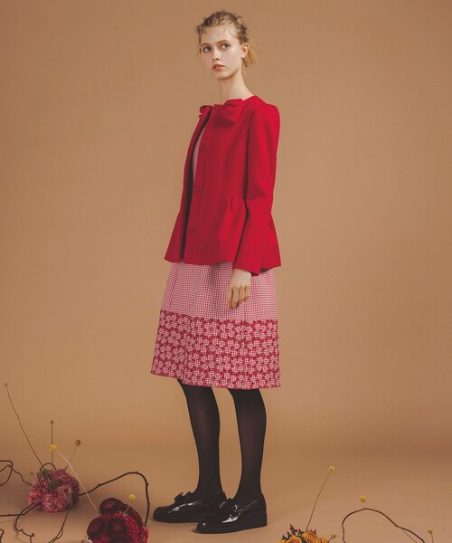 TOCCA（トッカ） ノーカラーコート コート IN ROMANCE SHORT ショート