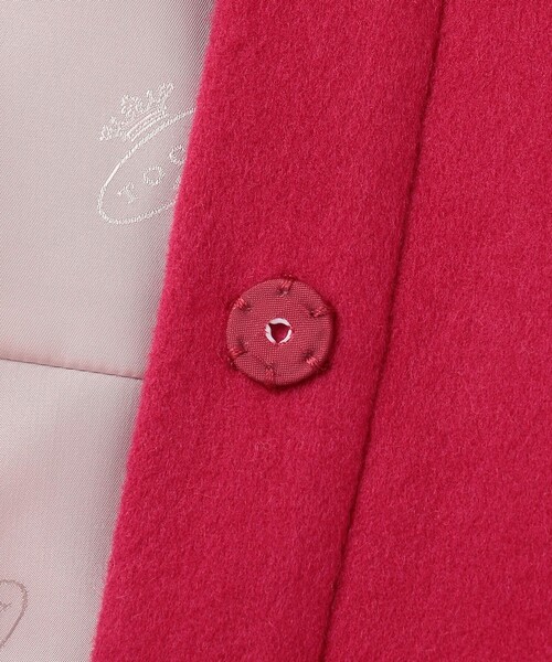 TOCCA（トッカ） ノーカラーコート コート IN ROMANCE SHORT ショート