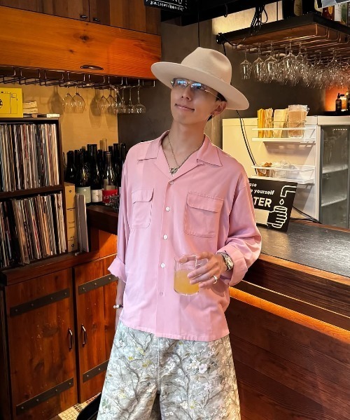 シャツ TOWN CRAFT タウンクラフト / 50'S LOOP COLLAR SHIRT 安福陽生コラボアイテム メンズ レディース | TOWNCRAFT | 05