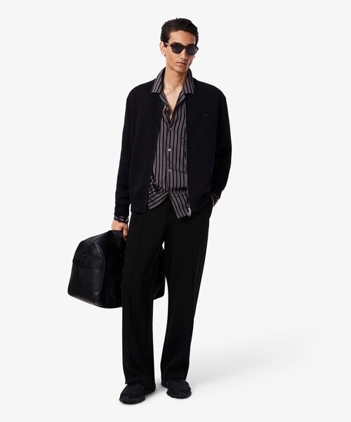 LACOSTE（ラコステ） カーディガン ウールブレンドニット ジャケット 