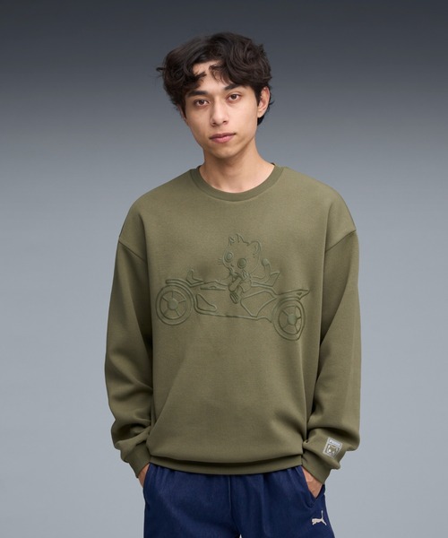 PUMA（プーマ） パーカー ユニセックス NEKO-san クルー スウェット