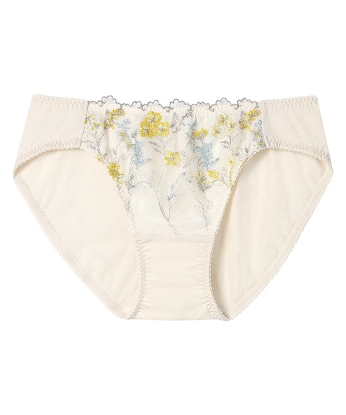 une nana cool（ウンナナクール） ショーツ ボタニカル柄のレースが