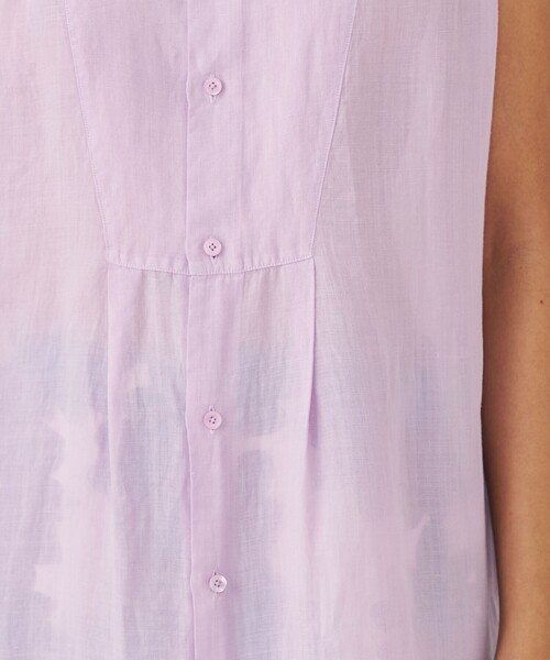 「MACPHEE」 シャツワンピース 36 ラベンダー レディース_画像9