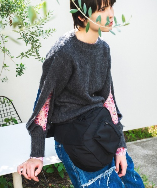 ニット セーター 「soduk」holes knit sweater レディース : ZOZOTOWN