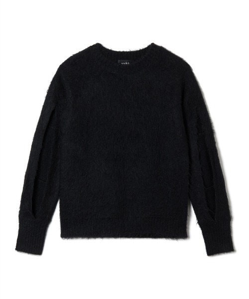 ニット セーター 「soduk」holes knit sweater レディース : ZOZOTOWN