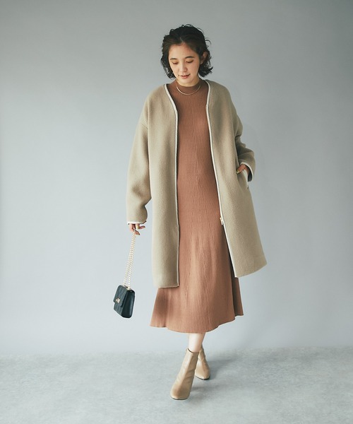 RIVE DROITE（リヴドロワ） コート FREE ベージュ レディース