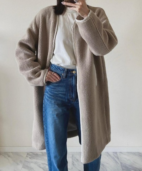 RIVE DROITE（リヴドロワ） コート FREE ベージュ レディース