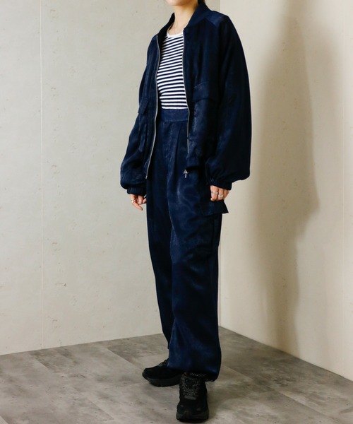 「Per sist ence」 カーゴパンツ FREE グレイッシュベージュ レディース_画像7