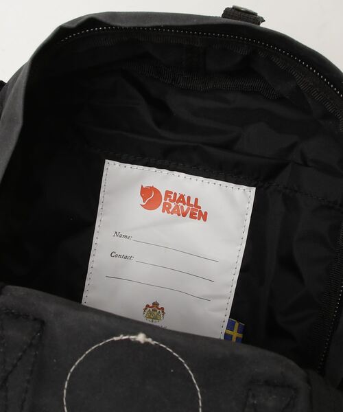 「Kanken」 2WAYバッグ「FJALLRAVEN TRAVELコラボ」 ONE SIZE ブラック レディース_画像4