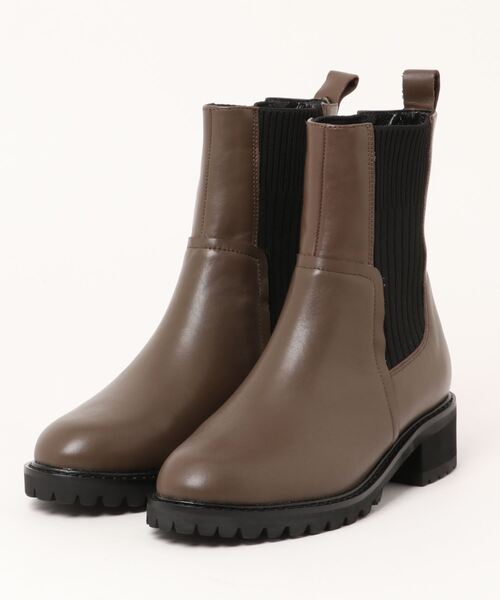 「cava cava」 ショートブーツ 24.0cm ブラック レディース_画像3