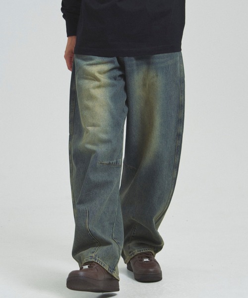 「JACKROSE」 デニムパンツ L インディゴブルー メンズ_画像8