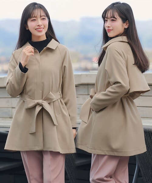 レディース 未使用 JILL by JILLSTUART エコファー ミドル丈 コート
