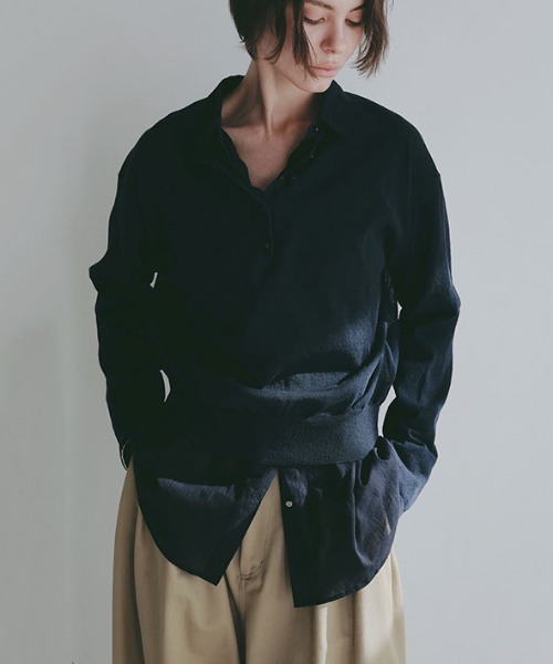 etre tokyo レーシーショートシャツ ETRE TOKYO（エトレトウキョウ）の「レーシーショートシャツ（シャツ