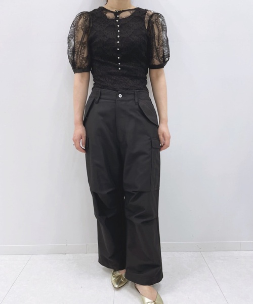 「EDIT. FOR LULU」 パンツ 34 グリーン レディース_画像8