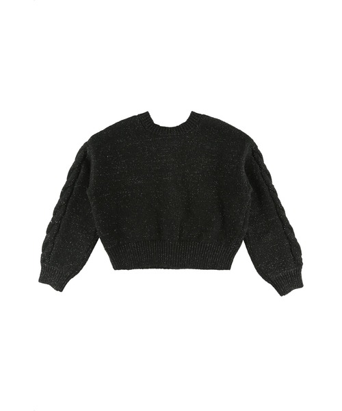 本日限定babykiy着用 ALEXIA STAMニットカーディガン 2way ALEXIA STAM（アリシアスタン） カーディガン Sparkle Two-Way Knit