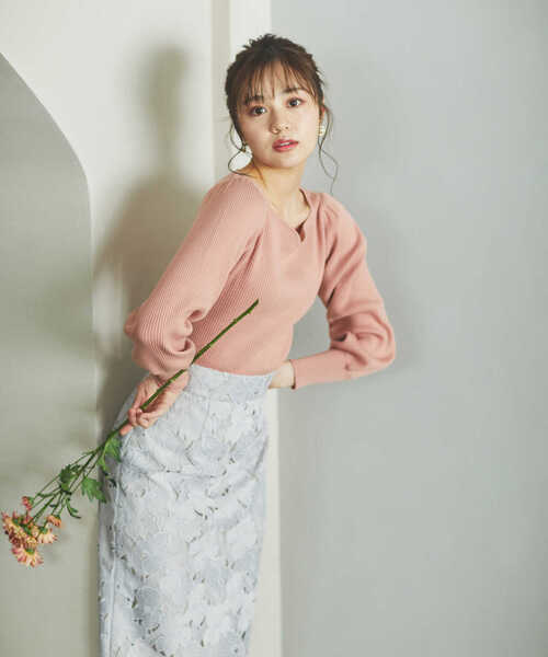 「PROPORTION BODY DRESSING」 タイトスカート MEDIUM グレー レディース_画像2