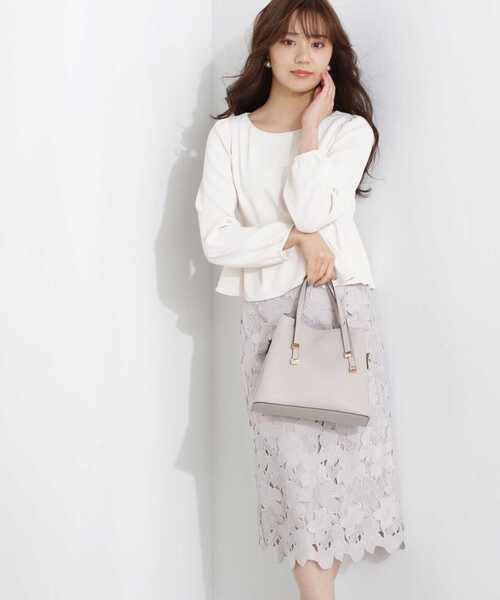 「PROPORTION BODY DRESSING」 タイトスカート MEDIUM グレー レディース_画像7