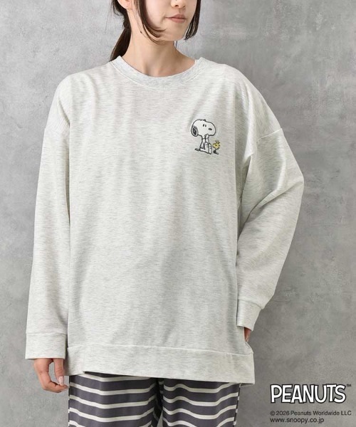 SNOOPY（スヌーピー） パジャマ ルームウェア スヌーピーミニ裏毛