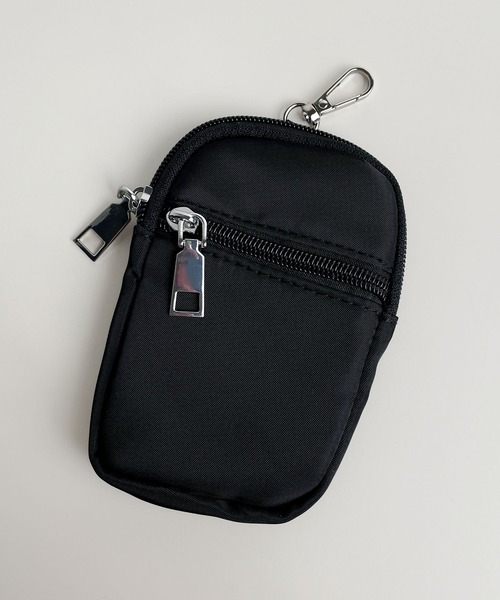 MAISON SELECT スマホショルダー 2C35-KR ミニポーチ付き スマホ