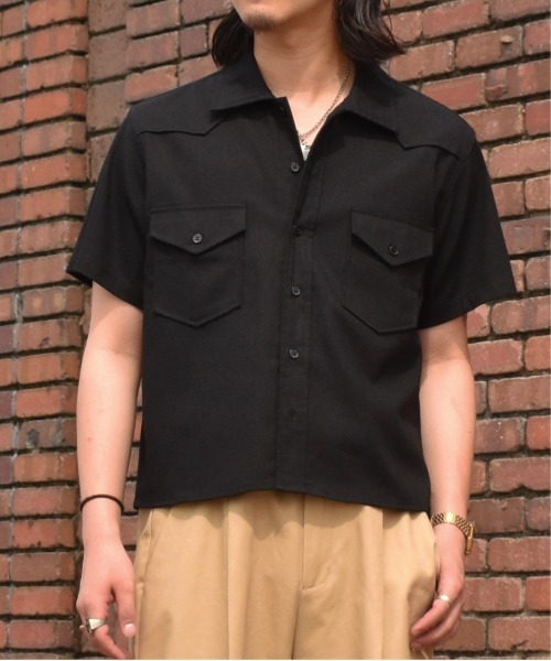 Noen（ノエン） シャツ 半袖 オールドランチウエスタンシャツ メンズ