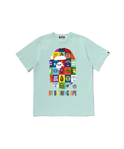 A BATHING APE（アベイシングエイプ） tシャツ BABY MILO PATCHWORK BY