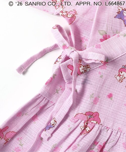 sanrio（サンリオ） 甚平 浴衣 「サンリオキャラクターズ」甚平（帯