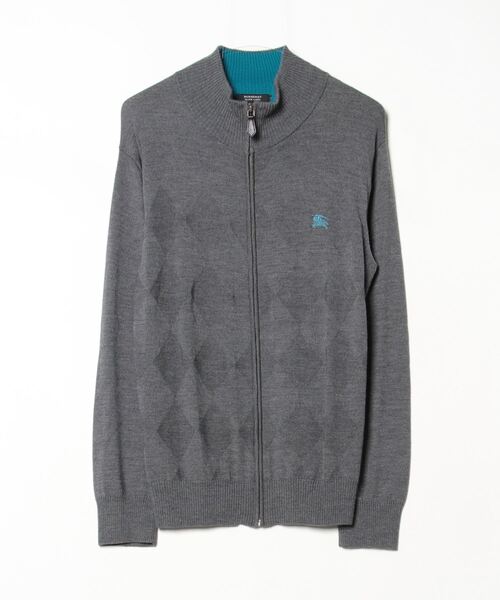 BURBERRY BLACK LABEL カーディガン チャコールグレー 3 BURBERRY BLACK LABEL（バーバリーブラックレーベル） カーディガン 3