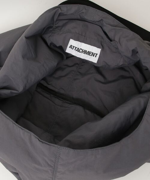 「ATTACHMENT」 ショルダーバッグ - グレー メンズ_3