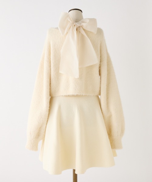 「one after another NICE CLAUP」 コンビワンピース SMALL ピンク レディースの画像