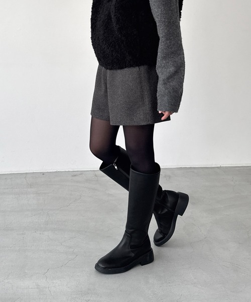 「CANAL JEAN」 ショートパンツ SMALL グレー レディースの画像