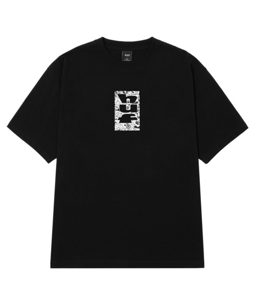 「HUF」 半袖Tシャツ L ブラック メンズ_画像2