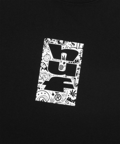 「HUF」 半袖Tシャツ L ブラック メンズ_画像4