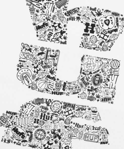 「HUF」 半袖Tシャツ L ブラック メンズ_画像9