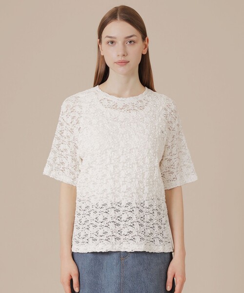「MACKINTOSH LONDON」 半袖カットソー 38 ブラック レディース_画像8