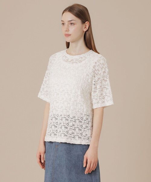「MACKINTOSH LONDON」 半袖カットソー 38 ブラック レディース_画像9