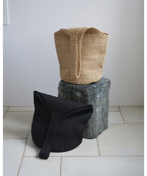 anuke（アンヌーク） トートバッグ Raffia Tote Bag レディース